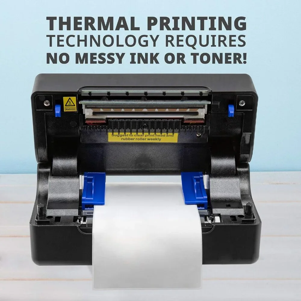 Logia Thermal 300 DPI Label Printer Barcode Shipping Labels Lk. NEW